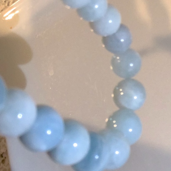 Jay King Sterling Silver Aquamarine Beaded Necklace With Extension Clasp! - Picture 7 of 11